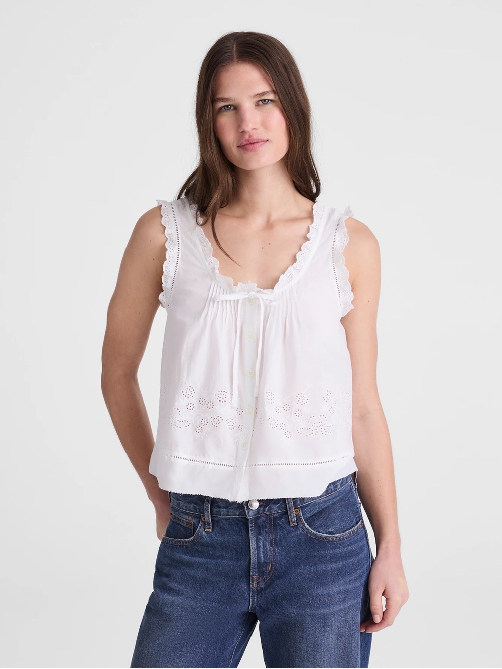 Madewell The Leah Top Size M